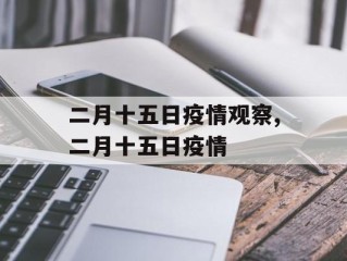 二月十五日疫情观察,二月十五日疫情